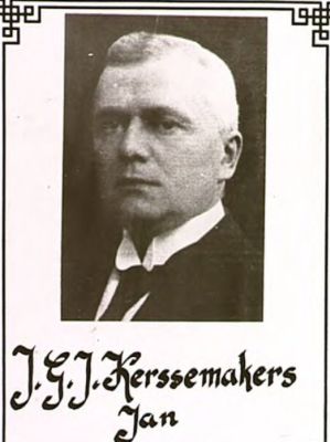 Jan Kerssemakers, ca. 1920 (bron: RHCe)