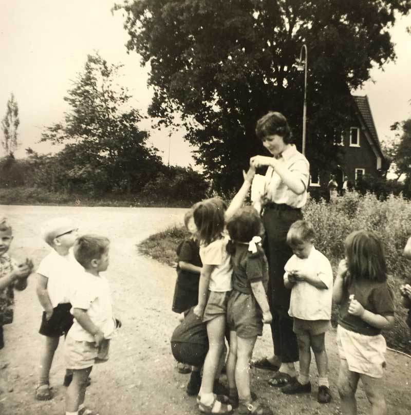 Veertiendaagse vakantie in Sluis, augustus 1966 (foto ingezonden door Margriette Swinkels)