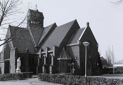 De kerk van Brouwhuis (BHIC, collectie provincie Noord-Brabant)