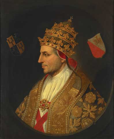 Paus Adrianus VI (coll. Rijksmuseum)