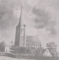 Laurentiuskerk rond 1800