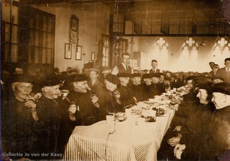 Vergadering van de Boerenleenbank in het Martinushuis, 1920. Foto: Collectie Jo van der Kaay
