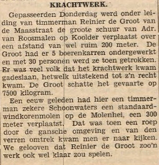 Bron: Udensche Courant, 8 juli 1936