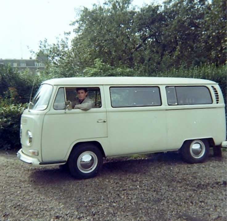 1966: bestelwagen toen ik in Vught begon
