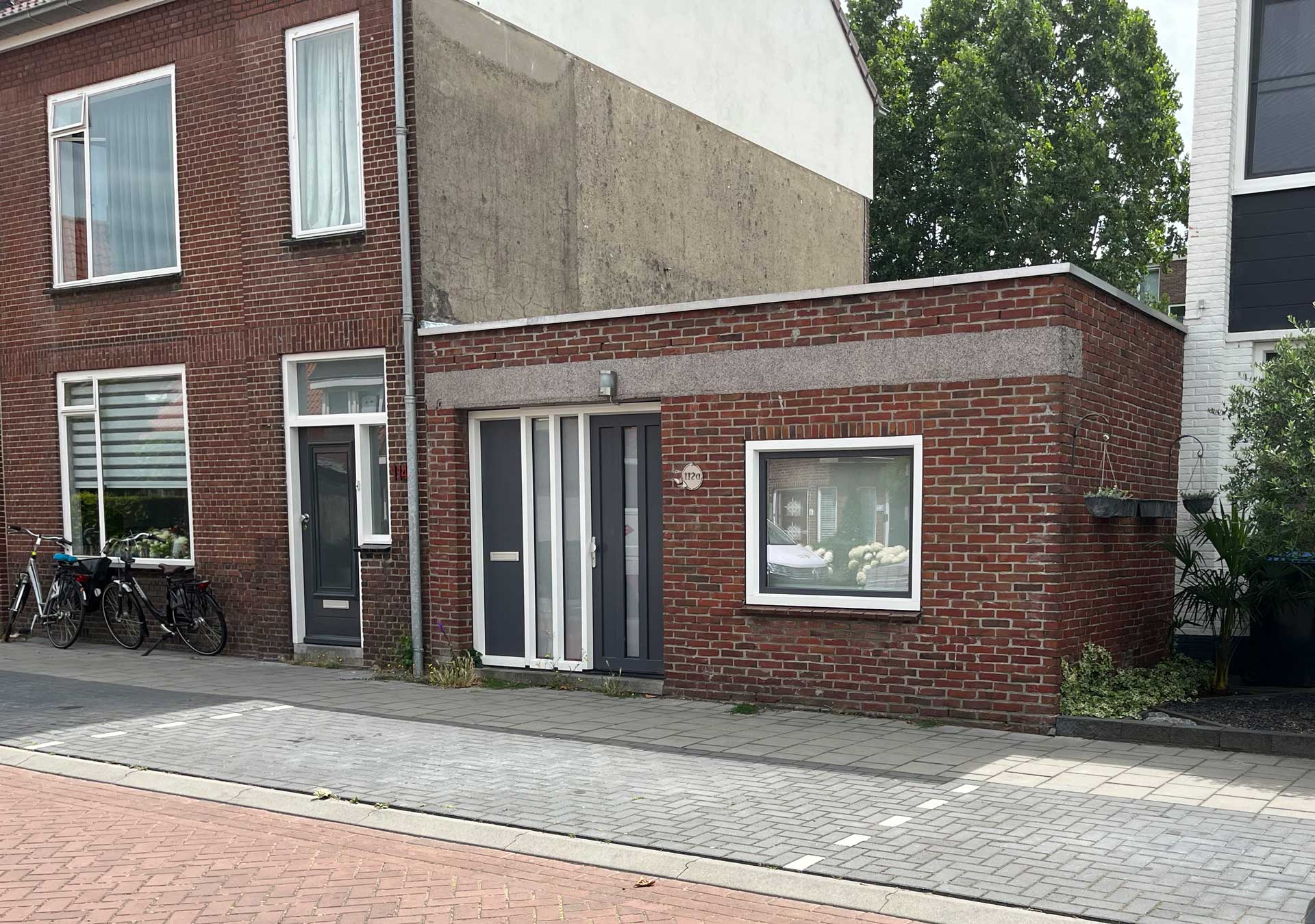 Het voormalige atelier van Willem Simonis aan de Balsebaan (foto: Willem Kruf)