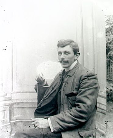J.A. Baken, later burgemeester 1911-1934 (foto: J.A. Baken, ca. 1910, bron: RHCe)