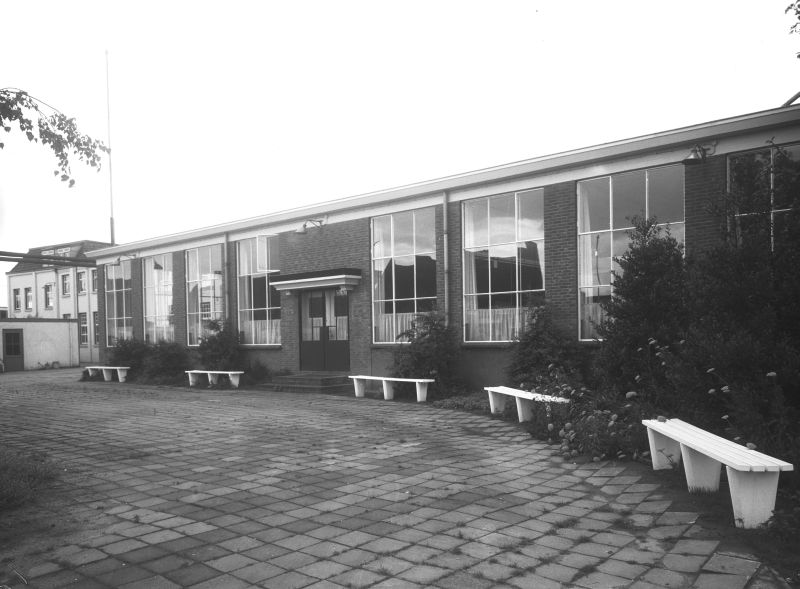 Jansen de Wit Kousenfabriek te Boxmeer in 1961