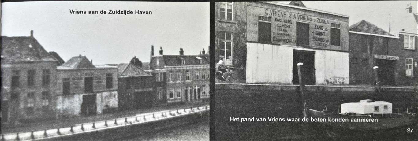 Pand aan de Zuidzijde Haven (bron: Vriens – De Schelde 1907 – 2007 : De mallemolen van het 100-jarig bestaan)
