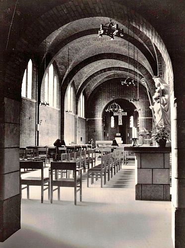 Interieur van de kapel (beschikbaar gesteld door Zr. Marie-Thérèse Versteegen osb ad.perp.)
