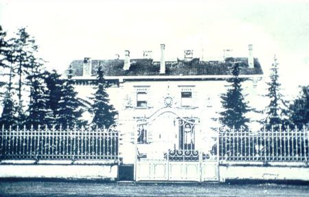 De Witte Villa, directeurswoning van de fabriek, 1898 (Collectie Heemkundekring ‘De Baronie van Cranendonck’, RHC-Eindhoven)