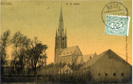 De onafgebouwde kerk, 1910 (Collectie Heemkundekring ‘De Baronie van Cranendonck’, RHC-Eindhoven)