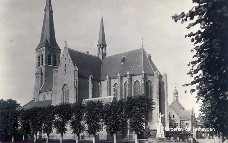 Ansichtkaart met poststempel 1942 (privécollectie Johan van der Made)