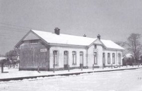 Station Oeffelt in de jaren '50