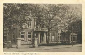 De HBS in 1925 in de Villa Josina