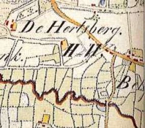 Detail Topografische kaart 1838