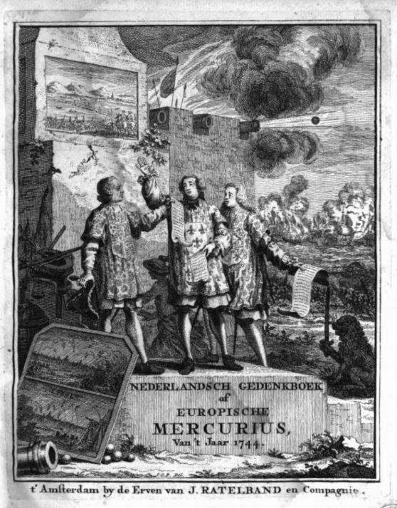 illustratie uit de Europische Mercurius