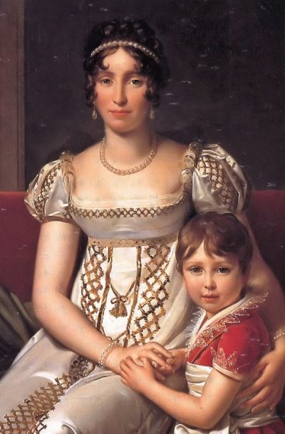 Lodewijk Napoleon met echtgenote