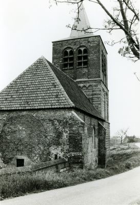 De Hervormde kerk te Dieden, gebouwd in de 13e eeuw