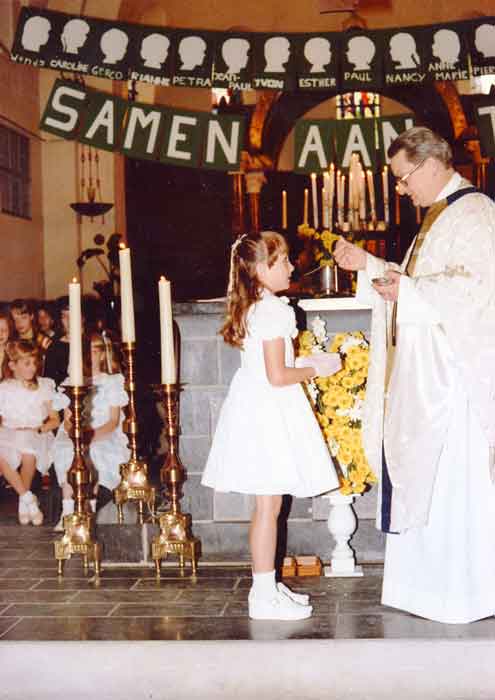 Eerste communie in Reek, 1984 (BHIC, coll. Ton Cruijsen, fotonummer 1903-000624)