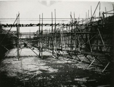 De aanleg van het kanaal Henriettewaard en de bouw van een schutssluis, 1898 (Collectie Gemeente ’s-Hertogenbosch, afdeling Erfgoed)
