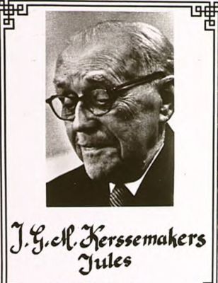 Jules Kerssemakers, ca. 1930 (bron: RHCe)