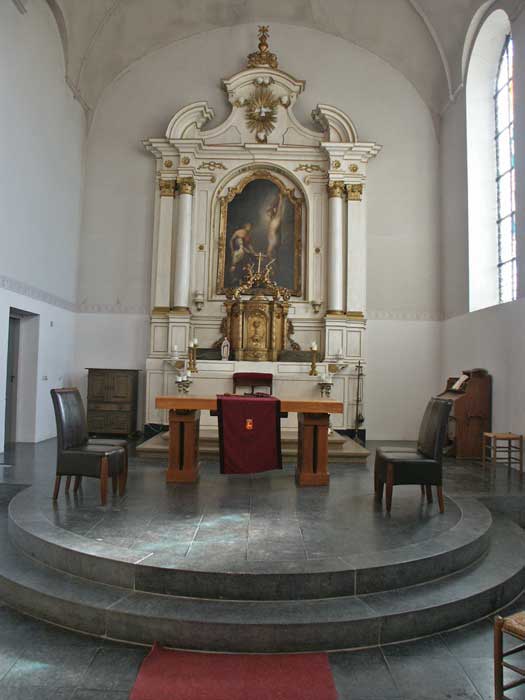 In de kapel (foto: BHIC / Henk Buijks, 2009)
