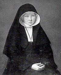 Zuster Seraphine Spickerman in habijt. Bron: KDC, fotonr. 2B01710