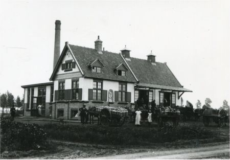 De zuivelfabriek te Budel, 1930 (bron: Collectie Heemkundekring ‘De Baronie van Cranendonck’, RHC-Eindhoven)