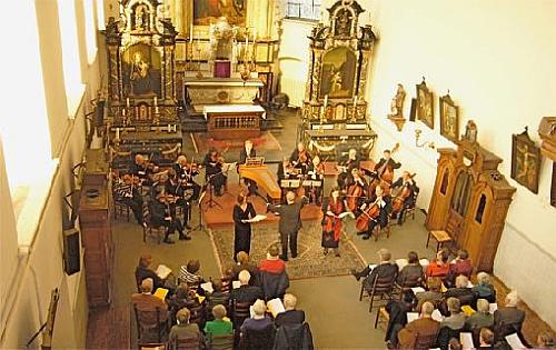 Concert door Kamerorkest Barokwerk ‘89 in de Kloosterkerk te Megen op 21 maart 2009
