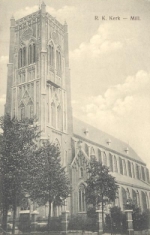 Mill, De kerk rond 1910