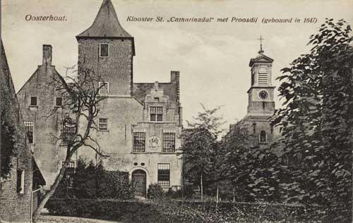 102916 - Kloosters. Het klooster St. Catharinadal aan de Kloosterdreef, 1915