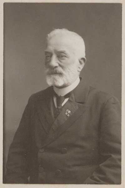 100409 - Jhr. Van Grotenhuis van Onstein, burgemeester van Oosterhout van 1897 tot 1917, 1910