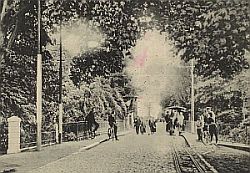 Paardentram op de Duivelsbrug, 1918  (Foto: Stadsarchief Breda)