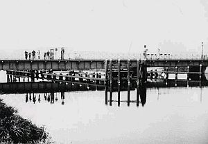 De draaibrug rond 1930