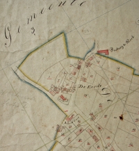 kadastrale kaart uit 1832