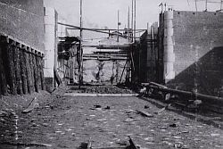 Sluis in aanbouw, 1914 (Reg. Arch. Tilburg)