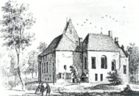 kasteel Frisselstein in 1750