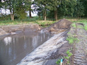 Een gedeelte bevat al water (september 2007)