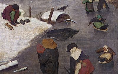 Detail van ‘De Volkstelling te Bethlehem’ (Koninklijke Musea voor Schone Kunsten van België)
