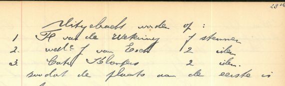 " Uit de notulen van 12 maart 1926 Toegang 7634 : Aanwijzing plaats Sint Paulusgasthuis. ".