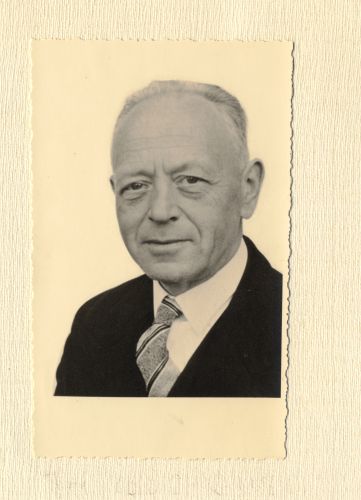 Chr. J. Oomen, secretaris van 1920-1953, foto 1945 (bron: Stadsarchief Breda)