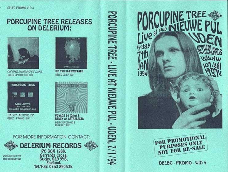 Hoesje van een promotievideo van Porcupine Tree