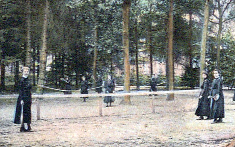 Tennis bij Regina Coeli 1910
