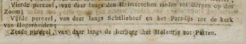 Bron: Nederlandsche Staatscourant, 26 jan. 1815